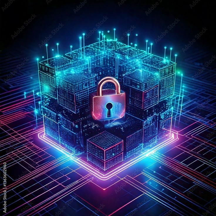 Cybersecurity data protection and digital lock system